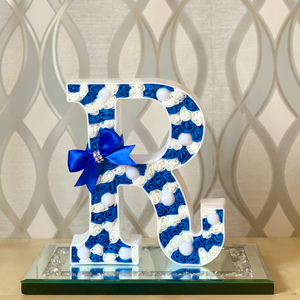 Royal Blue/White LED Letter